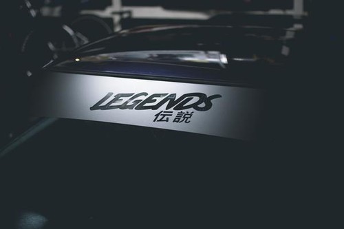 Banner sticker windshield - banner,